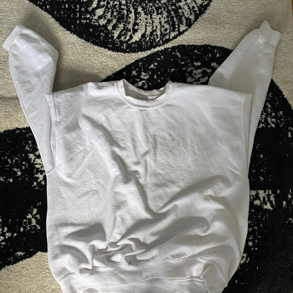 White crewneck